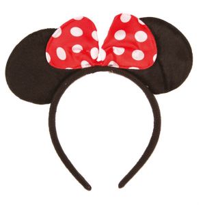 Diadeem Minnie mouse - Willaert, verkleedkledij, carnavalkledij, carnavaloutfit, feestkledij